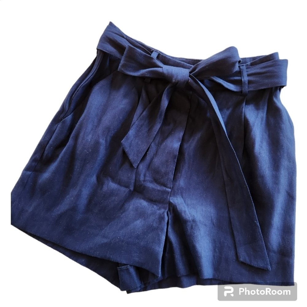 Size 0 Navy Antonio Melani Shorts - NWT